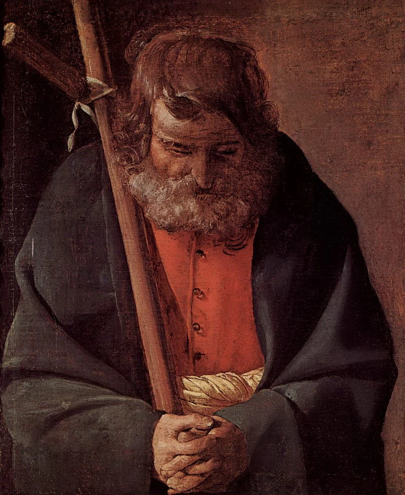 Santo con croce